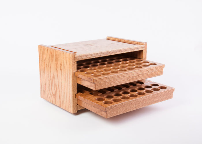 2-Tray Essential Oil Storage with trays