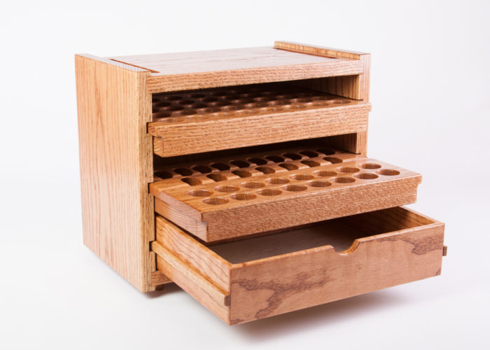 3-Tray Essential Oil Storage with trays