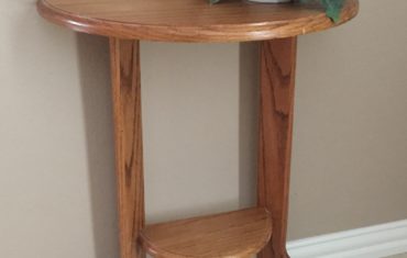 Small Half Round Table