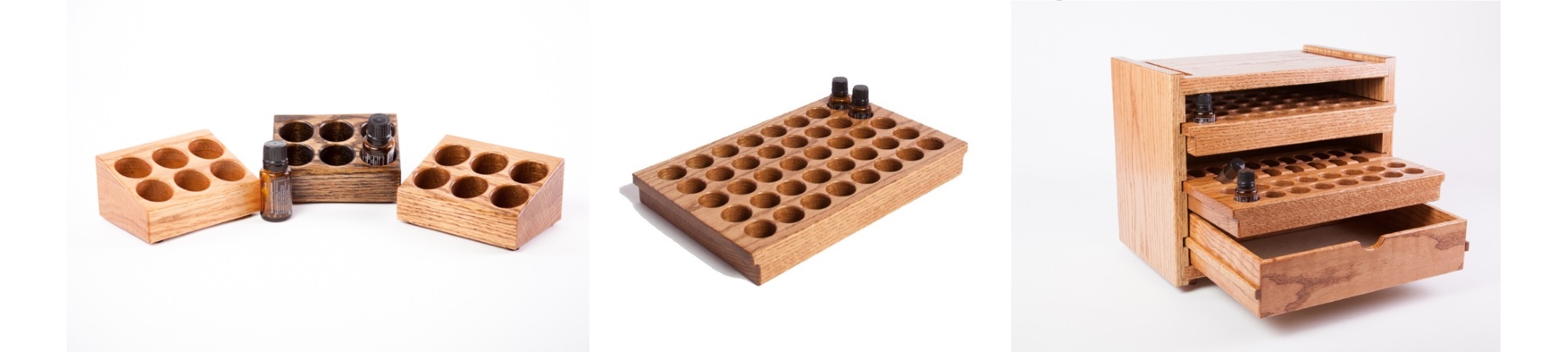 Table Tray, Carrier Tray and Carrier Essential Oil Storage